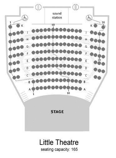 Seating Chart Irvine Barclay Theater